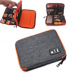 Travel Cable Organizer Bag Custom Imprinted