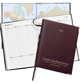 Logo Printed Triumph Symphony International Weekly Desk Planner