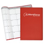 Custom Imprinted Vinyl Monthly Desk Planner