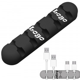 Logo Printed Desktop Cable Organizer  Logo Printed Desktop Cable Organizer