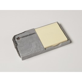 Custom Imprinted Chiseled Notepad Holder  Custom Imprinted Chiseled Notepad Holder