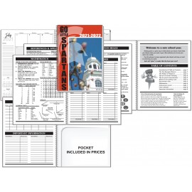Coil Bound School Planner Logo Printed  Coil Bound School Planner Logo Printed