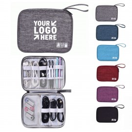 Custom Printed Electronics Organizer Travel Case