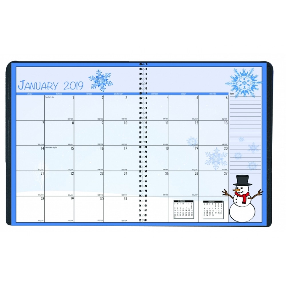 Custom Printed Custom Full-Color Monthly Seasonal Planner w/2-Piece Cover