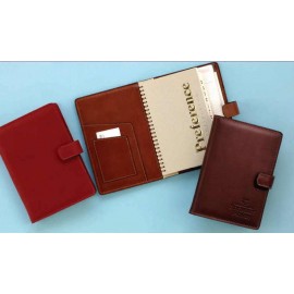 Custom Printed Business Leather Spiral Bound Planner