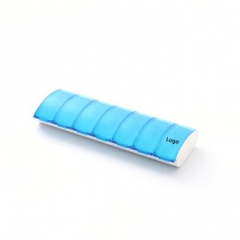 Custom Printed Portable Weekly Pill Organizer  Custom Printed Portable Weekly Pill Organizer