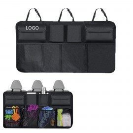 Custom Printed 35" Hanging Backseat Trunk Organizer For SUV & Van