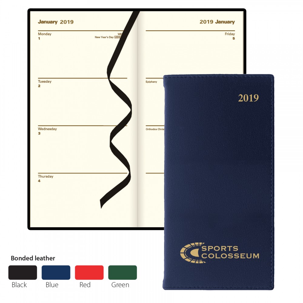 Letts of London Signature Slim Planner - Week-To-View Custom Printed Letts of London Signature Slim Planner - Week-To-View Custom Printed