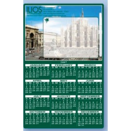 Personalized 11"X17" Custom Printed Calendar Memo Board with Magnets or Tape on Back