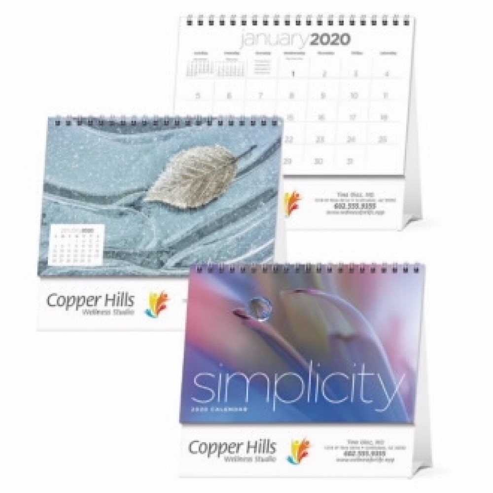 Triumph Simplicity Large Desk Calendar Custom Imprinted Triumph Simplicity Large Desk Calendar Custom Imprinted