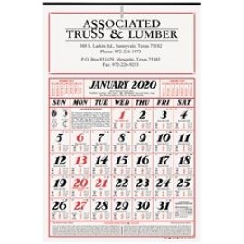 Personalized Almanac Calendar (12"x18 5/8")