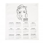 Fabric Wall Calendar Custom Printed