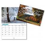 13 Month Mini Custom Photo Appointment Wall Calendar - SCENIC VIEW Custom Printed