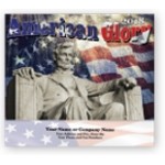 American Glory (Patriotic) Stitched Wall Calendars Logo Printed