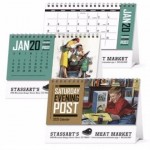 Personalized Triumph The Saturday Evening Post Desk Calendar