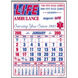 Half Apron Calendar w/Optional Pad Logo Printed  Half Apron Calendar w/Optional Pad Logo Printed