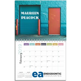 Name Personalized Wall Calendars (11"x17") Custom Printed