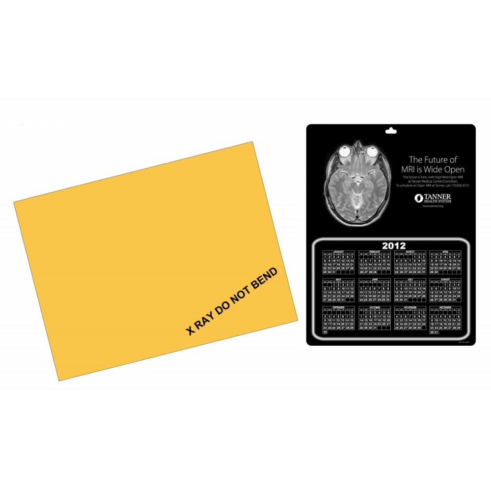 Personalized PromoClear Custom B&W X Ray Calendar Personalized PromoClear Custom B&W X Ray Calendar