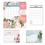 Custom Imprinted Custom Monthly Design Wall Calendar With Pocket