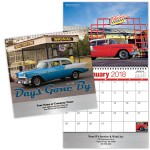 Full Color Days Gone By Spiral Wall Calendar with Logo