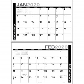 Personalized RWD 2024 Calendar Pad Black/Gray
