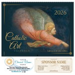 Traditional Catholic Art 2026 Spiral Bound Calendar (English / Spanish) Custom Imprinted