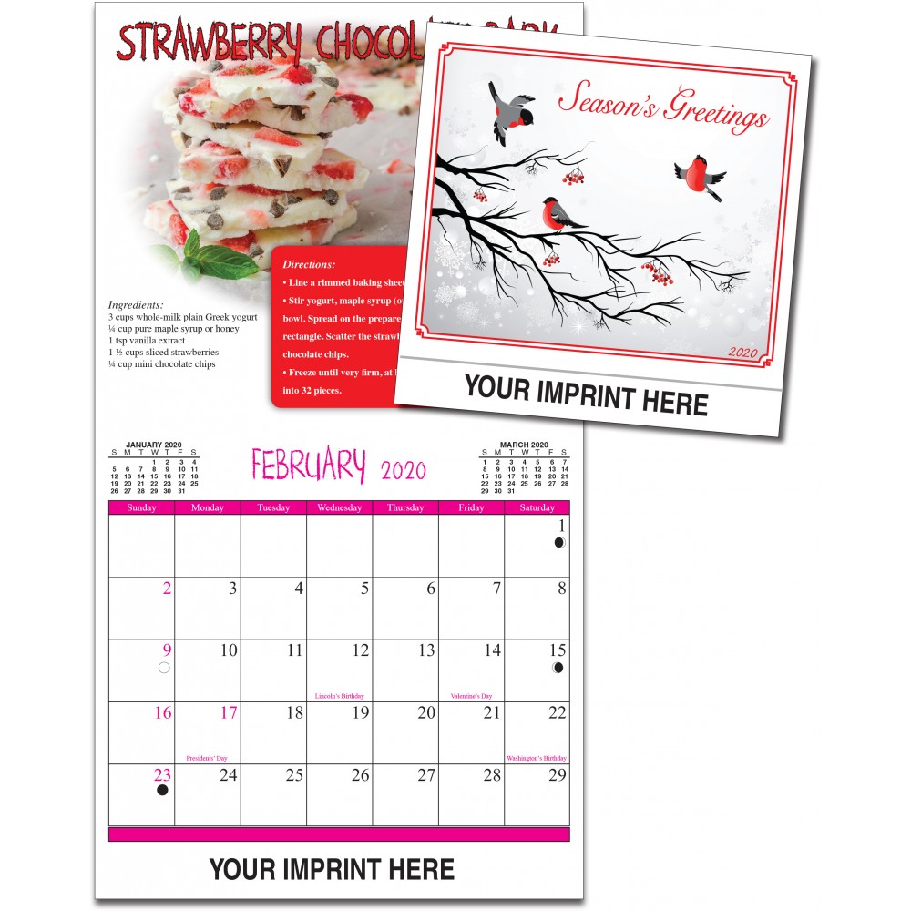 Personalized Recipe Photo Calendar (AVAILABLE ONLY TO 7/1)