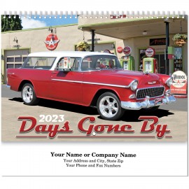 Days Gone By Wall Calendar Spiral with Logo
