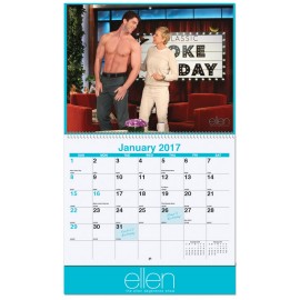 Logo Printed Custom 13 Photo Wall Calendar w/Coil Bound (10 5/8"x18")  Logo Printed Custom 13 Photo Wall Calendar w/Coil Bound (10 5/8"x18")