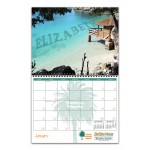 Logo Printed Reflections Wire-bound 12-Month/13-Photo Wall Calendar