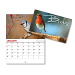 13 Month Mini Custom Photo Appointment Wall Calendar - BIRDS Logo Printed