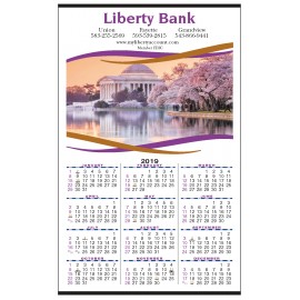 Full Color Custom Year-In-View Calendar Custom Imprinted