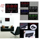 LED electronic digital calendar Custom Imprinted