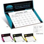 Triumph Curved Memo Desk Calendar Custom Printed