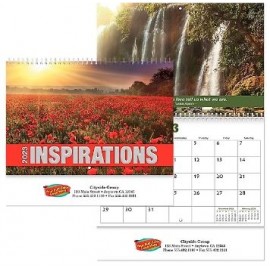 Promotional Full Color Inspirations Wall Calendar