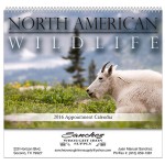 Personalized Spiral Bound Wall Calendar (North American Wildlife)