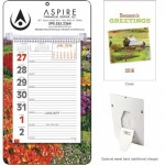 Custom Imprinted Triumph Full-Color Weekly Memo Calendar w/Large Numbers