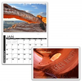Custom Imprinted Spotlight Classic 2-Photo/12-Month Wall Calendar