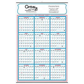 Yearly Memo Calendar Custom Imprinted