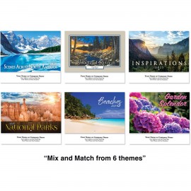 Scenic Assortment Stapled Wall Calendar Custom Printed