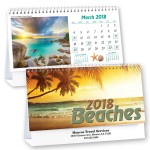 Custom Imprinted Beaches Desk Calendar