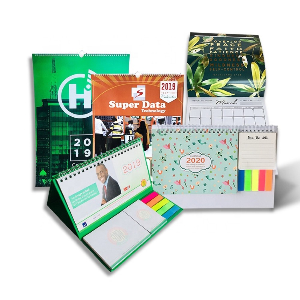 Eco-Friendly Wall Calendars Logo Printed Eco-Friendly Wall Calendars Logo Printed