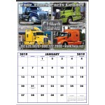 Full Color Apron Diary Wall Calendar-21"x29" Custom Printed