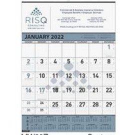 Logo Printed Choose Your Color Contractor Calendar w/1 Color Imprint (18"x25")  Logo Printed Choose Your Color Contractor Calendar w/1 Color Imprint (18"x25")