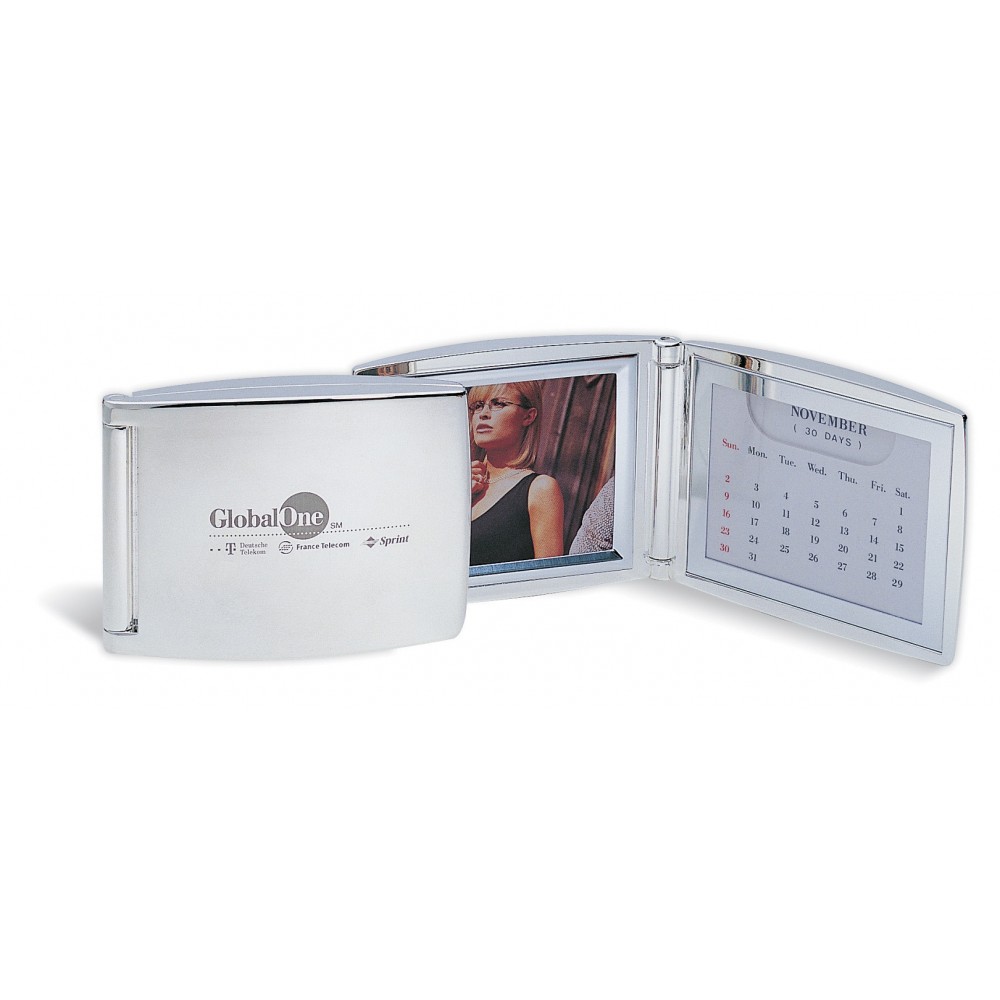 Bolsa Picture Frame & Calendar (3 5/8"x2 3/4") Custom Imprinted Bolsa Picture Frame & Calendar (3 5/8"x2 3/4") Custom Imprinted