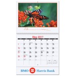 Logo Printed Motivations Monthly Wall Calendar w/Coil Bound (10 5/8"x18")
