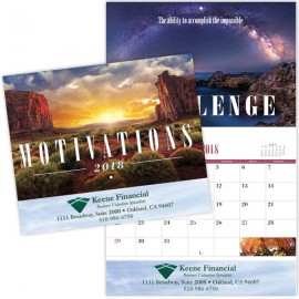 Personalized Motivations Stapled Wall Calendar  Personalized Motivations Stapled Wall Calendar