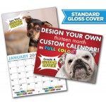 Personalized 13 Month Custom Photo Appointment Wall Calendar - Standard Gloss Cover