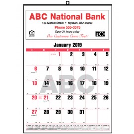 Commercial Wall Calendar Custom Imprinted  Commercial Wall Calendar Custom Imprinted
