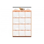 Personalized Non-Laminated Wall Calendar w/Tinning on Top (19"x26")